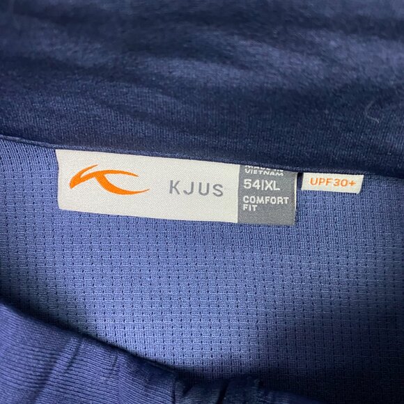 KJUS Westport Vest Men's 54 XL Blue UPF 30+ Performance Golf Stretch Hiking - Picture 5 of 9